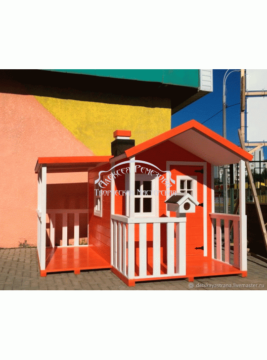 Детский игровой домик модель 015